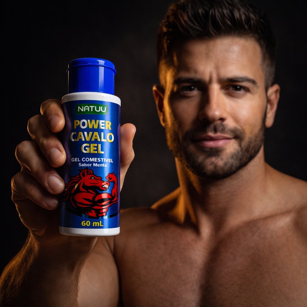 Power Cavalo Gel — Homem confiante